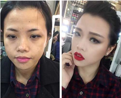 Sức mạnh của make up khẳng địnhtrên đời không bao giờ có gái xấu - 5