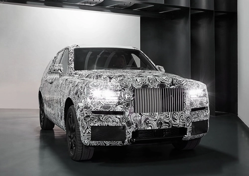  suv siêu sang rolls-royce cullinan lộ ảnh đầu tiên - 1