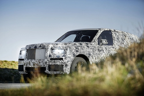  suv siêu sang rolls-royce cullinan lộ ảnh đầu tiên - 2