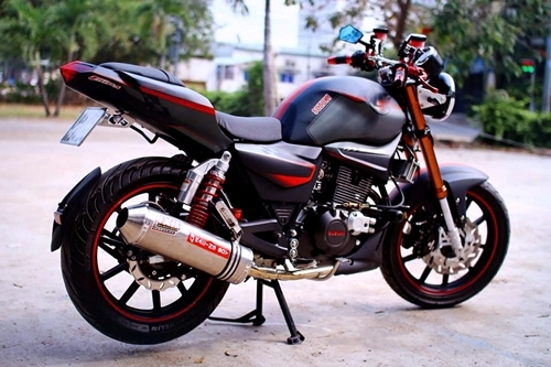  suzuki en 150a phong cách monster s4r độc nhất việt nam - 1