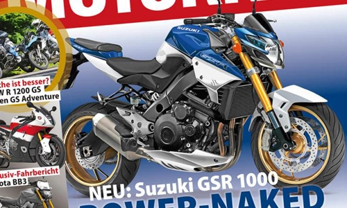  suzuki gsr1000 - đối thủ kawasaki z1000 sắp ra mắt - 1