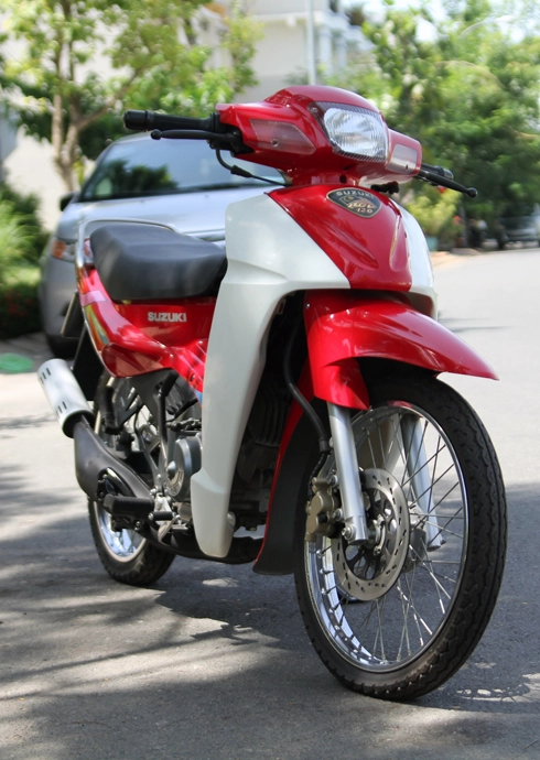  suzuki rgv 120 chưa lăn bánh ở sài gòn - 3