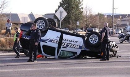  tai nạn xe cảnh sát ấn tượng - 2