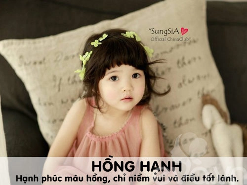 Tên hay mang lại hạnh phúc cho con trai và con gái - 1