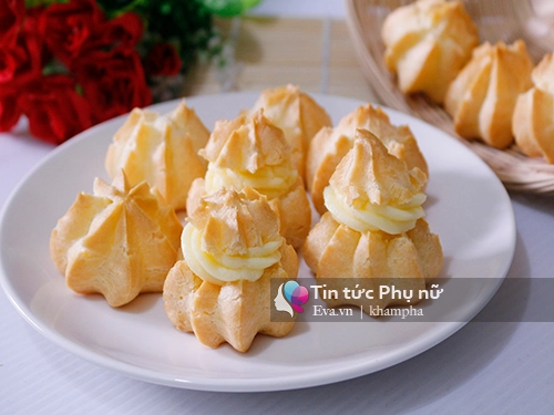 Thèm chảy nước miếng với bánh su kem nhân custard - 10