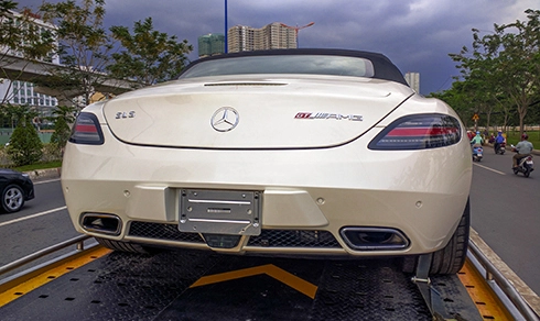  thêm siêu xe mercedes sls amg về việt nam - 3