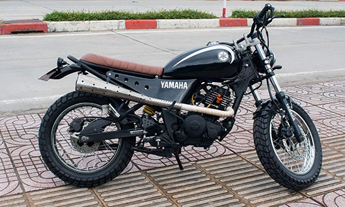  thợ việt lột xác yamaha fz150 thành scrambler - 1