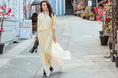 Thuỳ dung và lệ hằng khoe street style tuyệt đẹp ở mỹ - 10