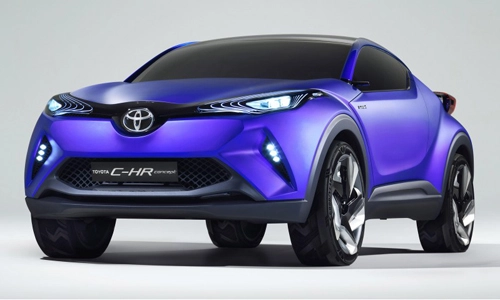  toyota c-hr concept - suv cỡ nhỏ mới lộ diện - 1