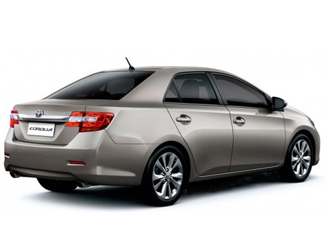  toyota corolla altis thế hệ mới xuất hiện vào 2013 - 2