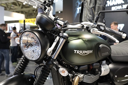  triumph street scrambler - tân binh hoài cổ mới - 1