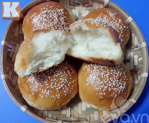 Tự làm vỏ bánh hamburger ngon không cần phải mua - 5