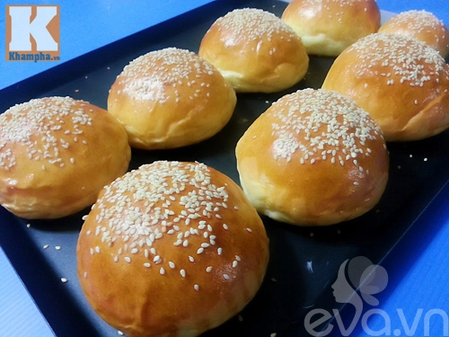 Tự làm vỏ bánh hamburger ngon không cần phải mua - 6