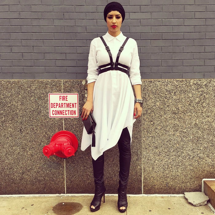 Tuần lễ thời trang new york váy áo lập dị thống lĩnh đường phố - 10