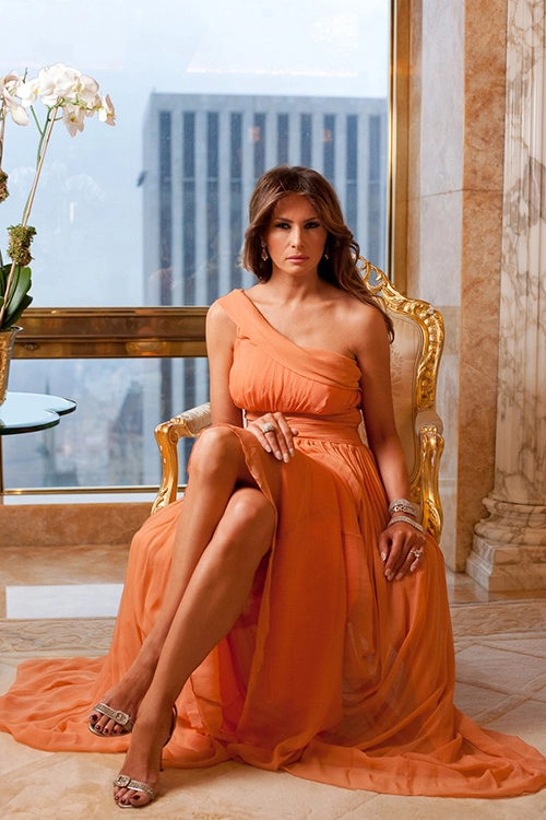 Vẻ đẹp nóng bỏng của tân đệ nhất phu nhân mỹ - melania trump - 5