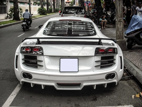  vẻđẹp audi r8 twin turbo trên phố sài thành - 7