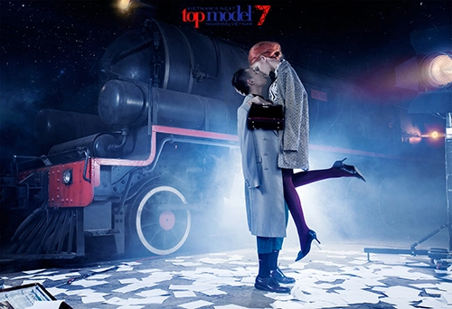 Vietnams next top model chìm trong những nụ hôn và cãi vã - 5