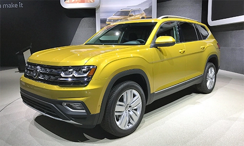  volkswagen atlas - đối thủ mới của ford explorer - 1