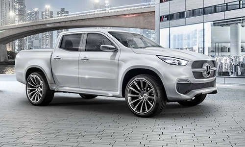  x-class concept - bán tải hạng sang đầu tiên của mercedes - 1