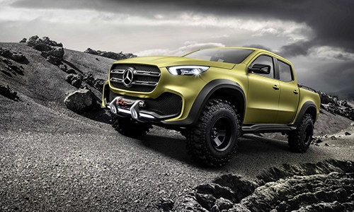  x-class concept - bán tải hạng sang đầu tiên của mercedes - 2