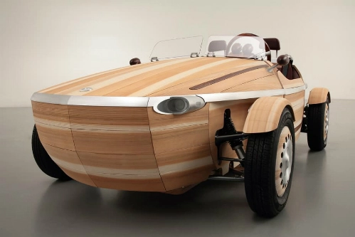  xe hơi bằng gỗ - kiệt tác của toyota - 1