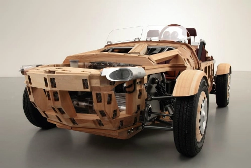  xe hơi bằng gỗ - kiệt tác củatoyota - 1