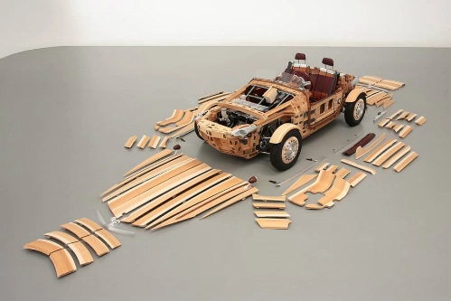  xe hơi bằng gỗ - kiệt tác củatoyota - 4