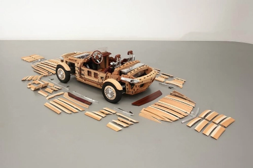  xe hơi bằng gỗ - kiệt tác củatoyota - 5