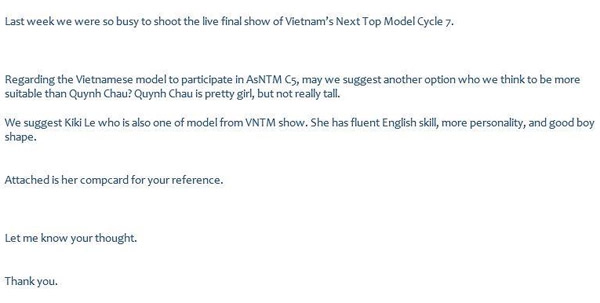Xuân lan và thí sinh cũ tố cáo vietnams next top model thiếu minh bạch - 3