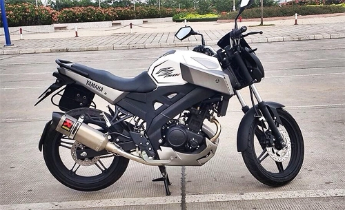  yamaha fz150i độ phong cách mt125 - 5