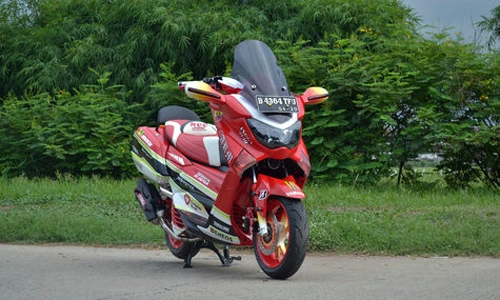  yamaha n-max độ lạ ở indonesia - 2