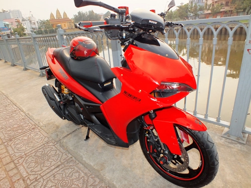  yamaha nouvo độ phong cách ducati 1199 tại sài gòn - 2