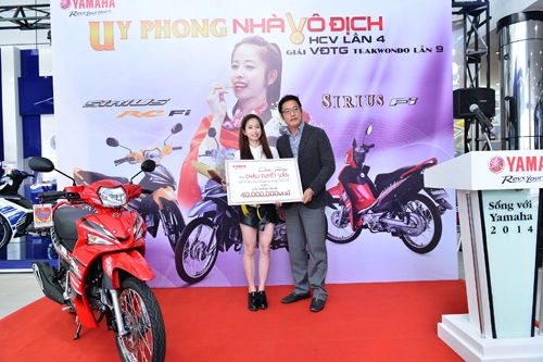  yamaha trao thưởng cho nhà vô địch taekwondo thế giới - 2