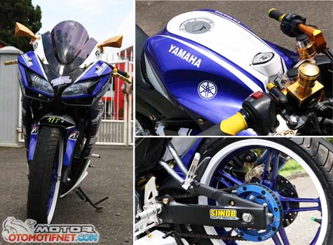  yamaha v-ixion lột xác theo phong cách r25 - 2