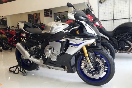  yamaha yzf-r1m 2015 - đối thủ của kawasaki h2 về việt nam - 1