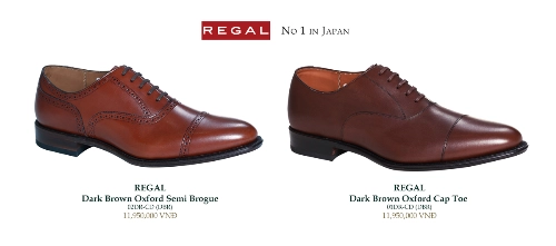  2 kiểu giày oxfords nổi bật cho nam của regal - 2