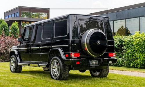  ảnh xe bọc thép mercedes g63 amg inkas - 3