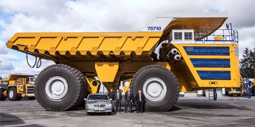  belaz 75710 - đương kim xe tải lớn nhất thế giới - 1