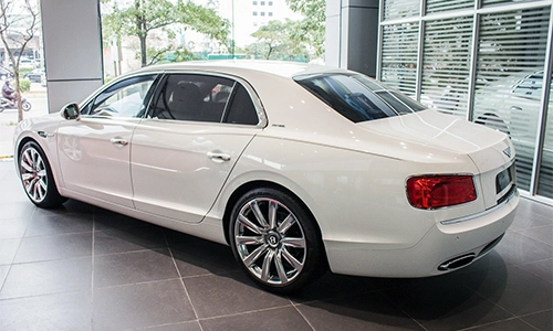  bentley flying spur trắng glacier - 1