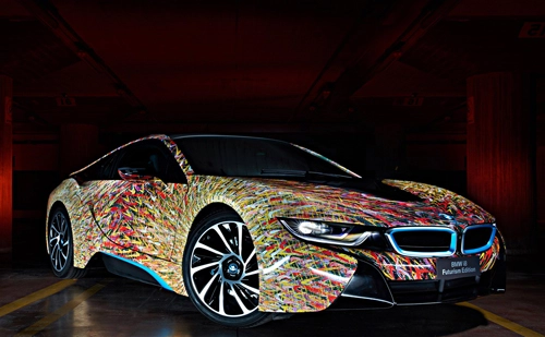  bmw i8 độc đáo mừng sinh nhật - 1