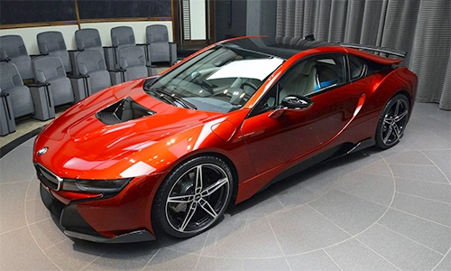  bmw i8 độc nhất cho công chúa abu dhabi - 1