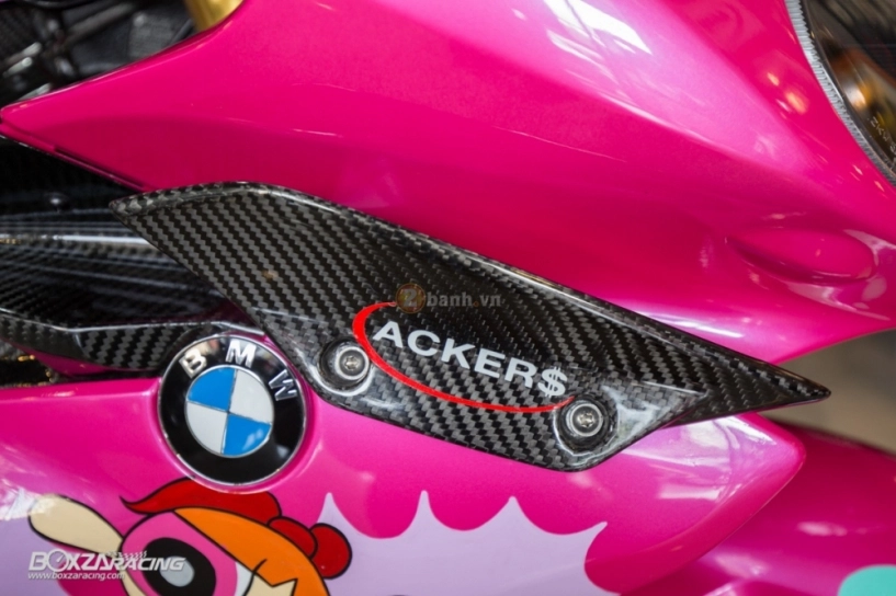 Bmw s1000rr so cute với phiên bản độ powerpuff gril từ the ackers racing - 15