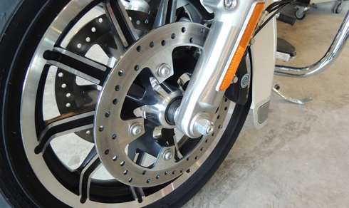  bộ đôi xe harley davidson cảnh sát mỹ tại việt nam - 4