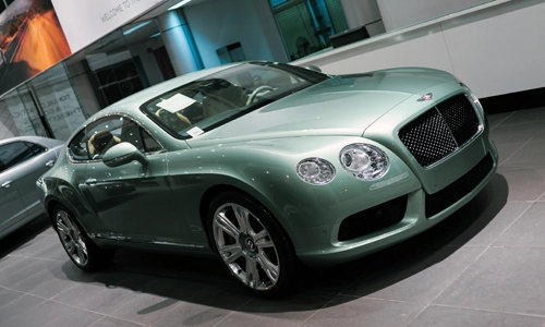  chi tiết bentley continental gt v8 màu độc tại hà nội - 2