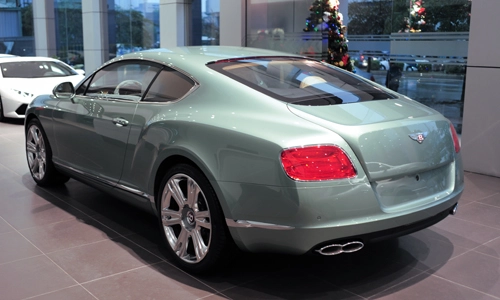  chi tiết bentley continental gt v8 màu độc tại hà nội - 3