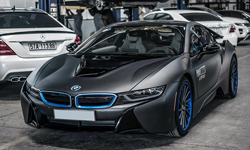  chi tiết bmw i8 lên đồ chơi của đại gia sài gòn - 2