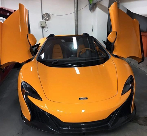  chi tiết mclaren 650s spider tại việt nam - 1