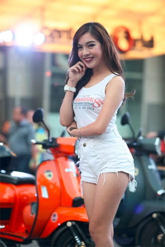  dàn mẫu nóng bỏng tại bangkok motorbike festival 2016 - 3