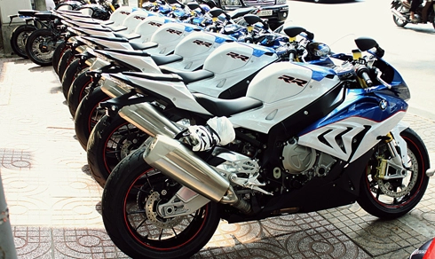  dàn siêu môtô bmw s1000rr đời mới ở sài gòn - 1