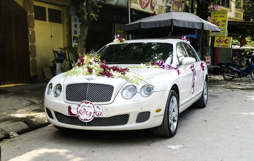  dàn siêu sang bentley rước dâu ở thái nguyên - 1